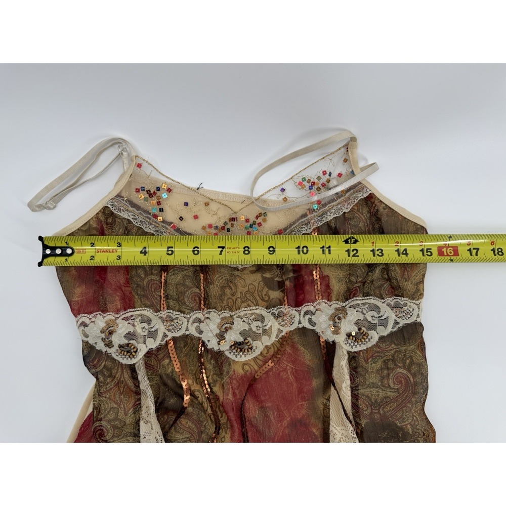 Anne Klein Women's Spaghetti Strap Summer Camisole Top Size XL **See Notes - Picture 7 of 8